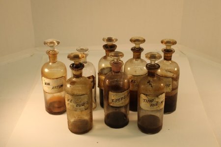 Pharmacy Bottles                        