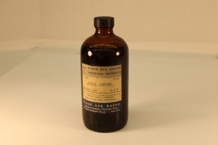Elixir of Gentian Bottle                