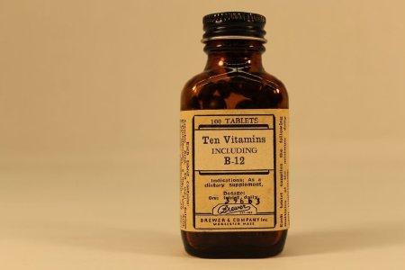 Vitamin Bottle                          